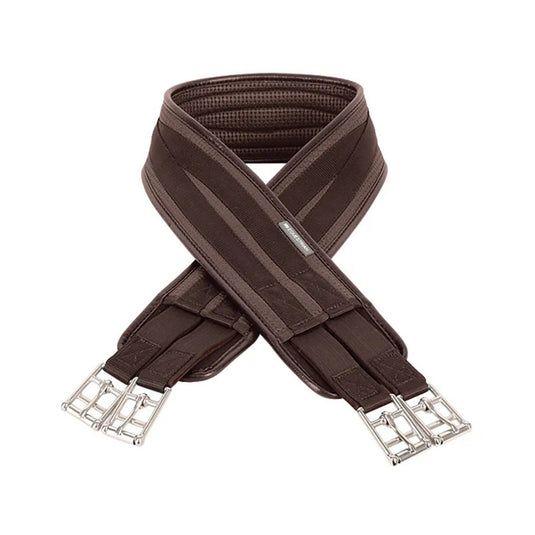 Hy Equestrian Waffle Girth Single End Elasticated Brown - Ashurst Equestrian & Country