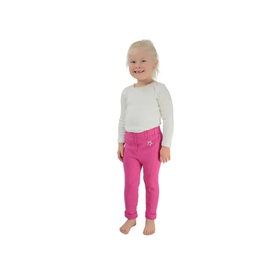 Hy Equestrian Zeddy Tots Jodhpurs Flamingo Pink - Ashurst Equestrian & Country
