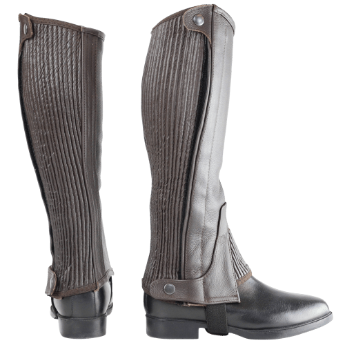 Hy Leather Half Chaps - Adult - Ashurst Equestrian & Country