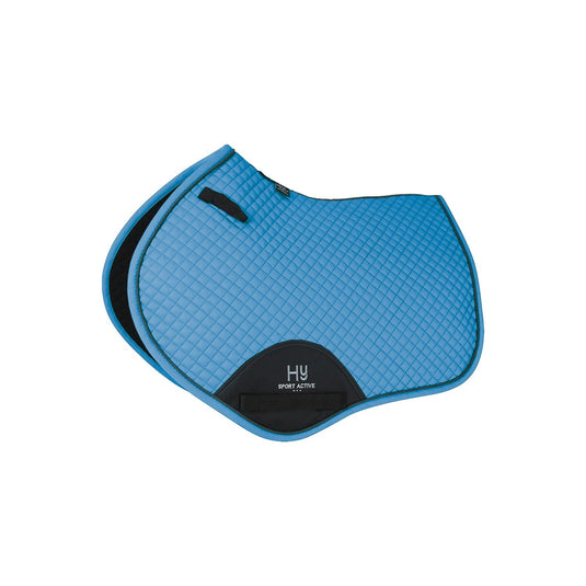 Hy Sport Active Close Contact Saddle Pad Aegean Green - Ashurst Equestrian & Country