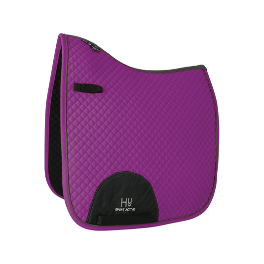 Hy Sport Active Dressage Saddle Pad Amethyst Purple - Ashurst Equestrian & Country