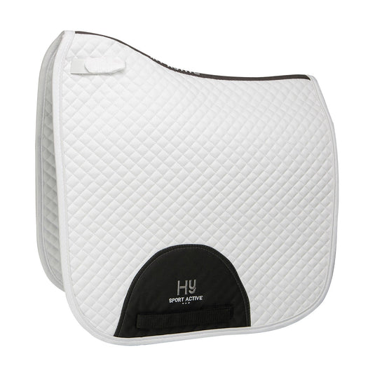 Hy Sport Active Dressage Saddle Pad White - Ashurst Equestrian & Country