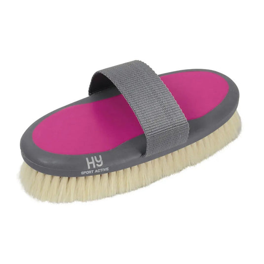Hy Sport Active Goat Hair Body Brush - Ashurst Equestrian & Country