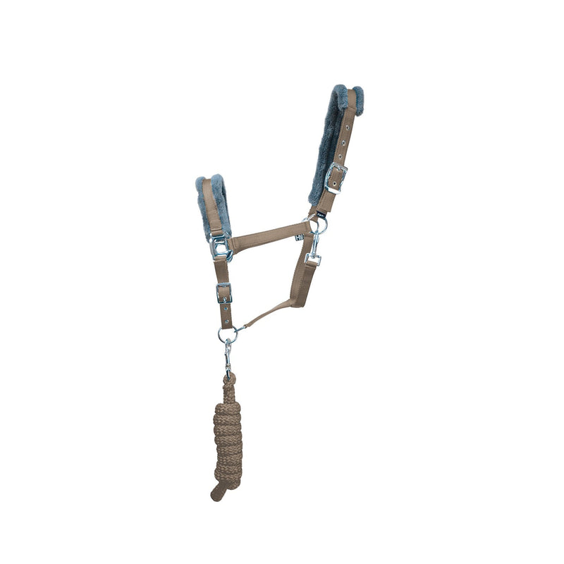 Load image into Gallery viewer, Hy Sport Active Headcollar &amp; Lead Rope Desert Sand - Ashurst Equestrian &amp; Country
