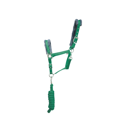 Hy Sport Active Headcollar & Lead Rope Emerald Green - Ashurst Equestrian & Country