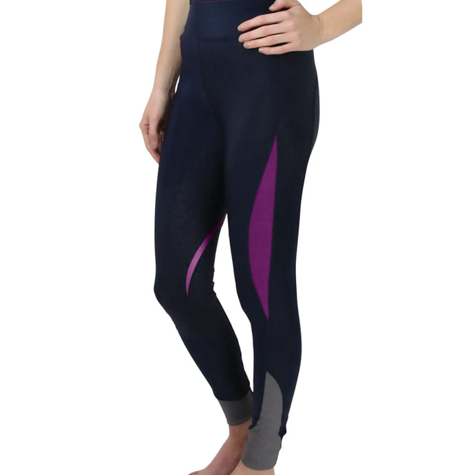 Hy Sport Active Silicone Riding Skins - Midnight Navy/Amethyst Purple - Ashurst Equestrian & Country