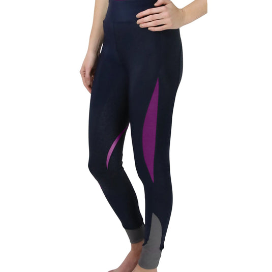 Hy Sport Active Silicone Riding Skins - Midnight Navy/Amethyst Purple - Ashurst Equestrian & Country