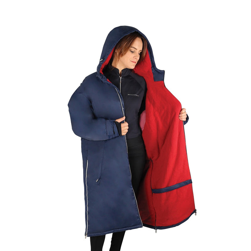 Load image into Gallery viewer, Hyconic H2 Coat Navy/Red - Ashurst Equestrian &amp; Country
