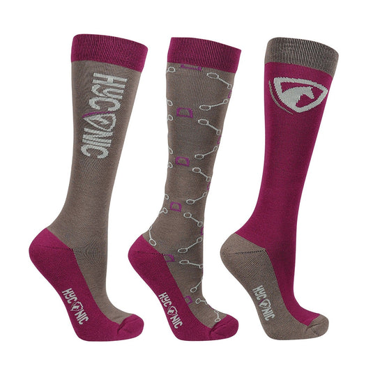 Hyconic Pattern Socks By Hy Equestrian Adult - Ashurst Equestrian & Country