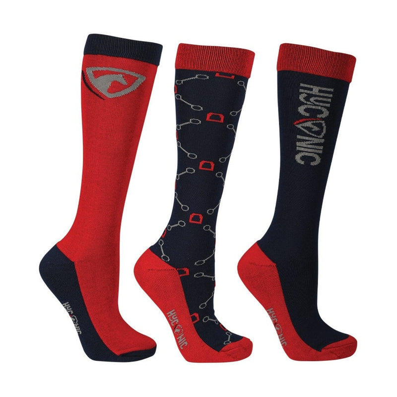 Load image into Gallery viewer, Hyconic Pattern Socks By Hy Equestrian Child - Ashurst Equestrian &amp; Country
