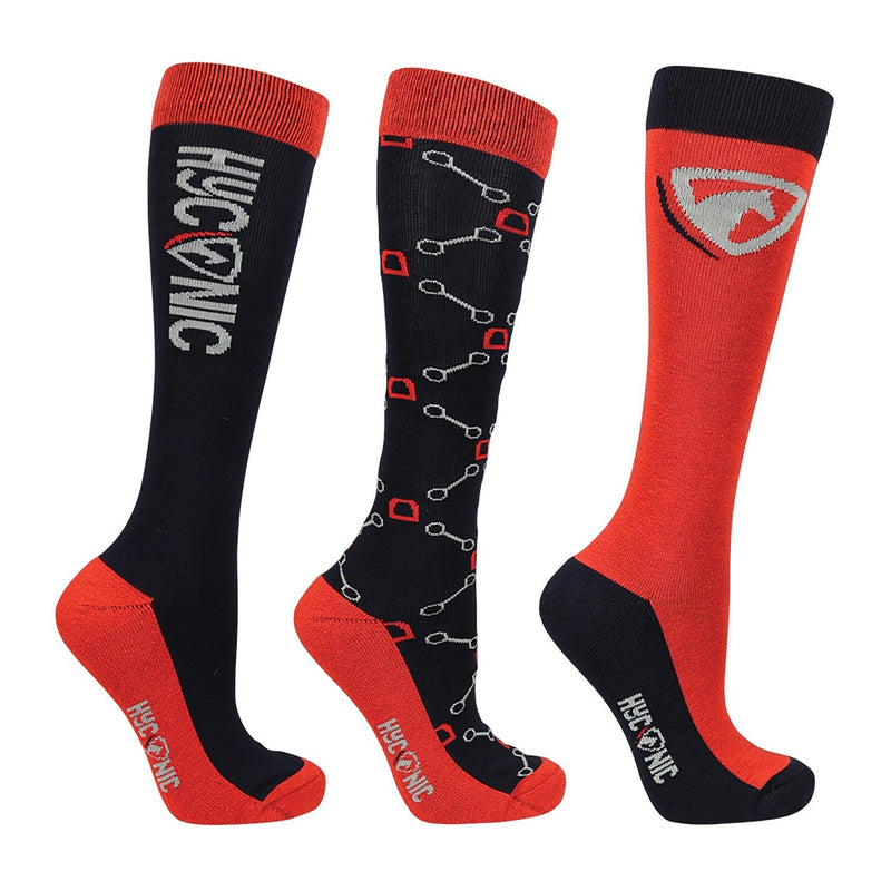 Load image into Gallery viewer, Hyconic Pattern Socks By Hy Equestrian Mizs - Ashurst Equestrian &amp; Country
