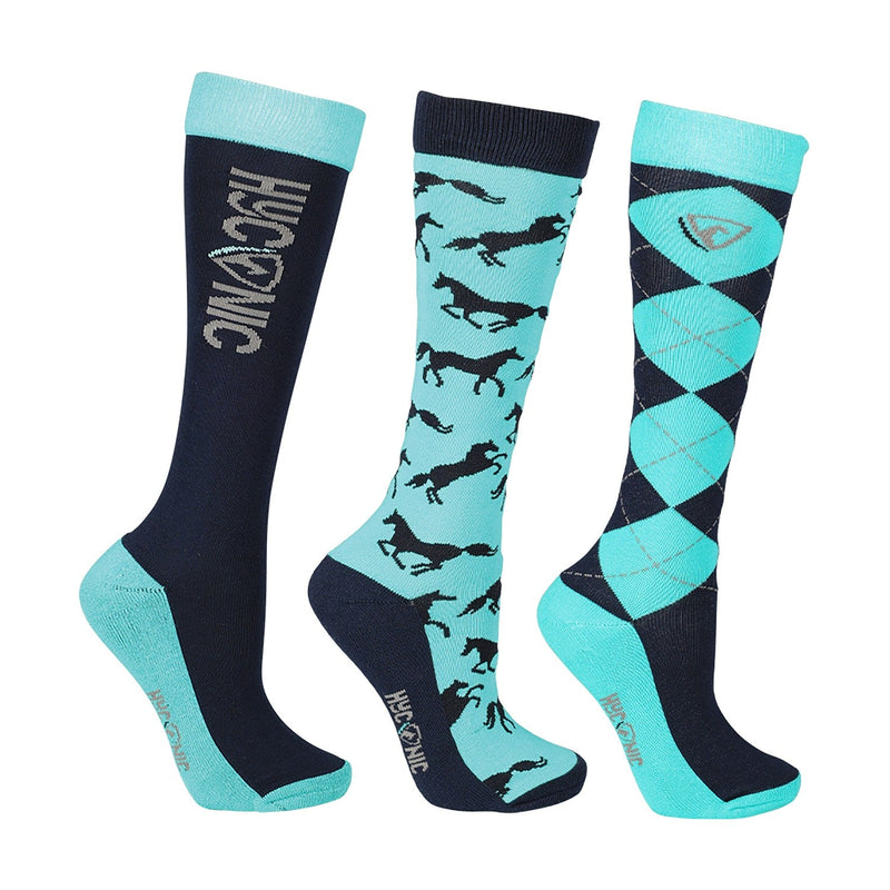 Load image into Gallery viewer, Hyconic Pattern Socks By Hy Equestrian Mizs - Ashurst Equestrian &amp; Country
