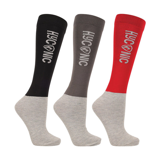 Hyconic Socks By Hy Equestrian Red/Black - Ashurst Equestrian & Country