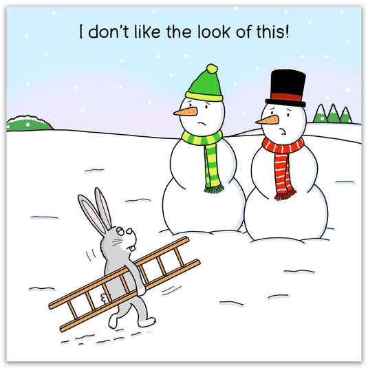 I Don't Like The Look of This - Funny Christmas Card - Ashurst Equestrian & Country