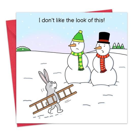 I Don't Like The Look of This - Funny Christmas Card - Ashurst Equestrian & Country