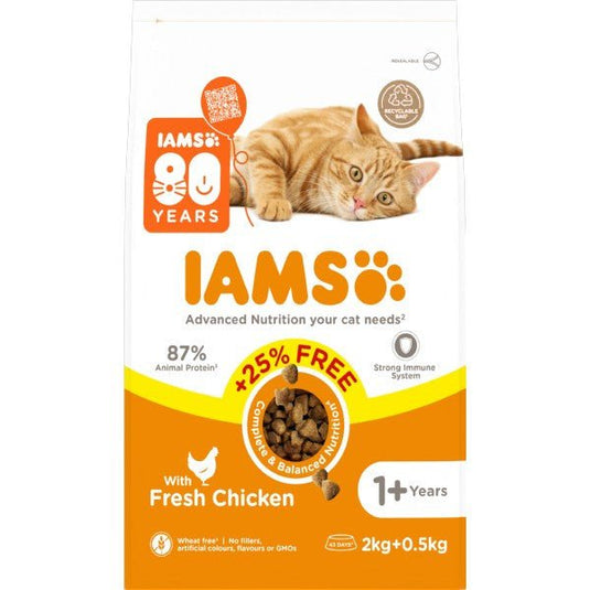 Iams Cat Adult Chicken 2.5kg - Ashurst Equestrian & Country