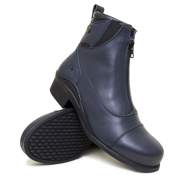 Load image into Gallery viewer, Idaho Storm Waterproof Jodhpur Riding Boots - Navy - Ashurst Equestrian &amp; Country

