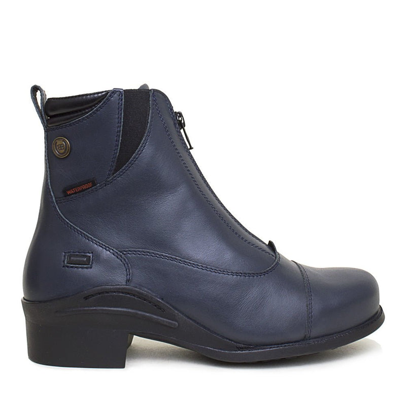 Load image into Gallery viewer, Idaho Storm Waterproof Jodhpur Riding Boots - Navy - Ashurst Equestrian &amp; Country
