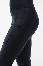 Evoke Performance Riding Leggings Navy