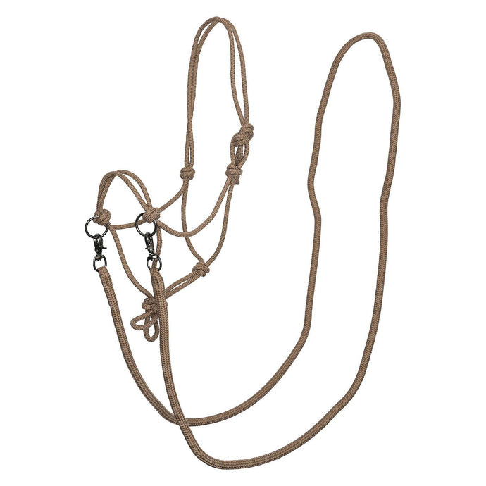 Imperial Riding Rope Headcollar Irhfree Ride Cappuccino - Ashurst Equestrian & Country
