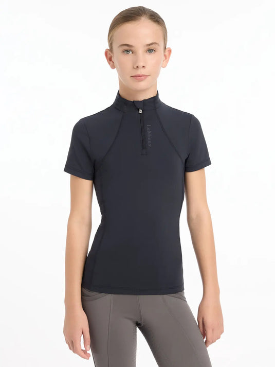 Young Rider Short Sleeve Base Layer Indigo