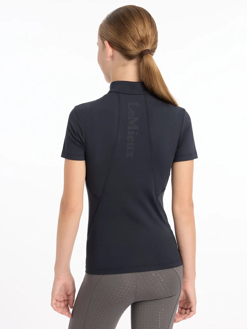 Load image into Gallery viewer, Young Rider Short Sleeve Base Layer Indigo
