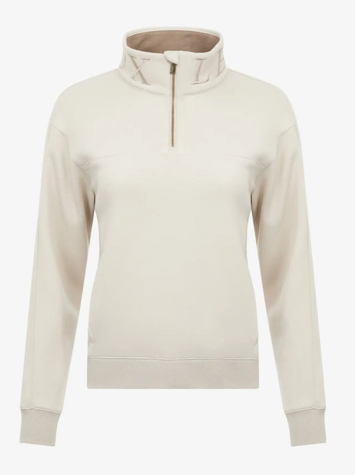 Le Mieux Kali Quarter Zip Sweat Stone