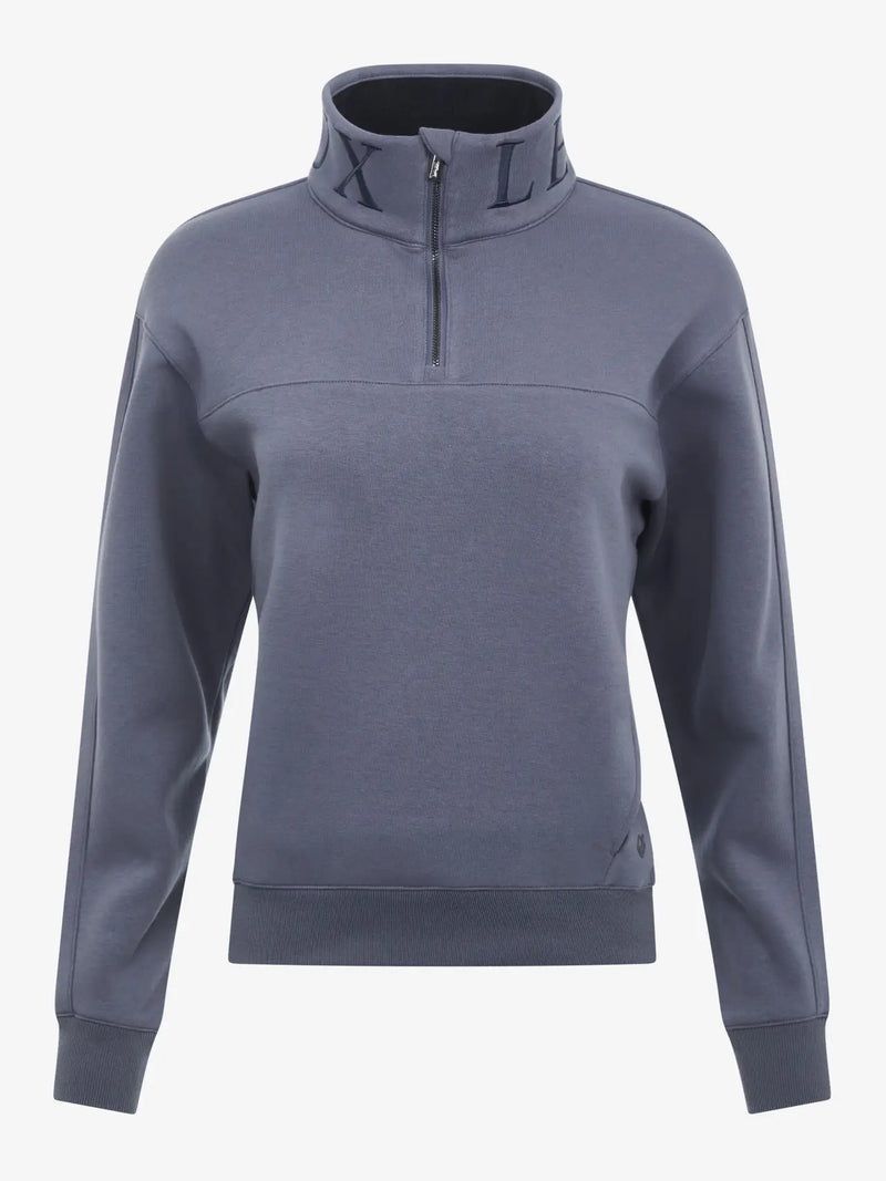 Load image into Gallery viewer, Le Mieux Kali Quarter Zip Sweat Jay Blue
