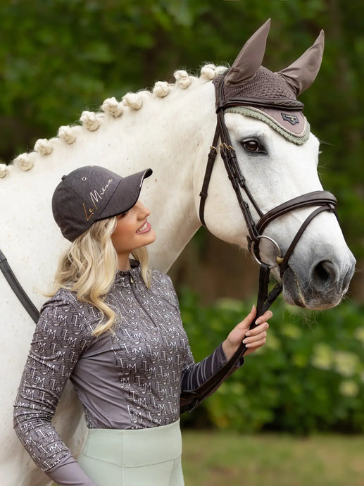 Le Mieux Simone Baseball Cap Walnut
