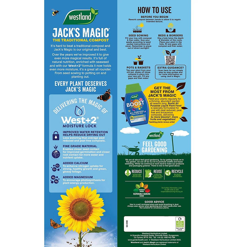Load image into Gallery viewer, Jacks Magic Multi Purpose Compost 50L - Ashurst Equestrian &amp; Country
