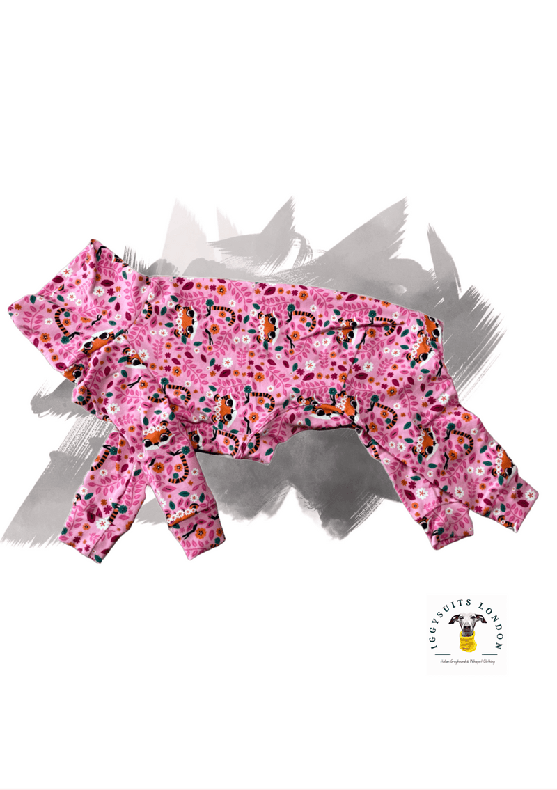 Load image into Gallery viewer, Jersey Suit - Pink Tigers - Ashurst Equestrian &amp; Country

