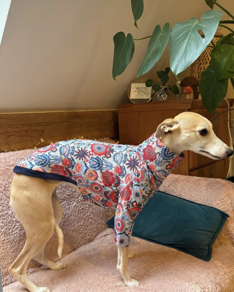 Load image into Gallery viewer, Jersey T-Shirt - Retro Floral - Green - Ashurst Equestrian &amp; Country
