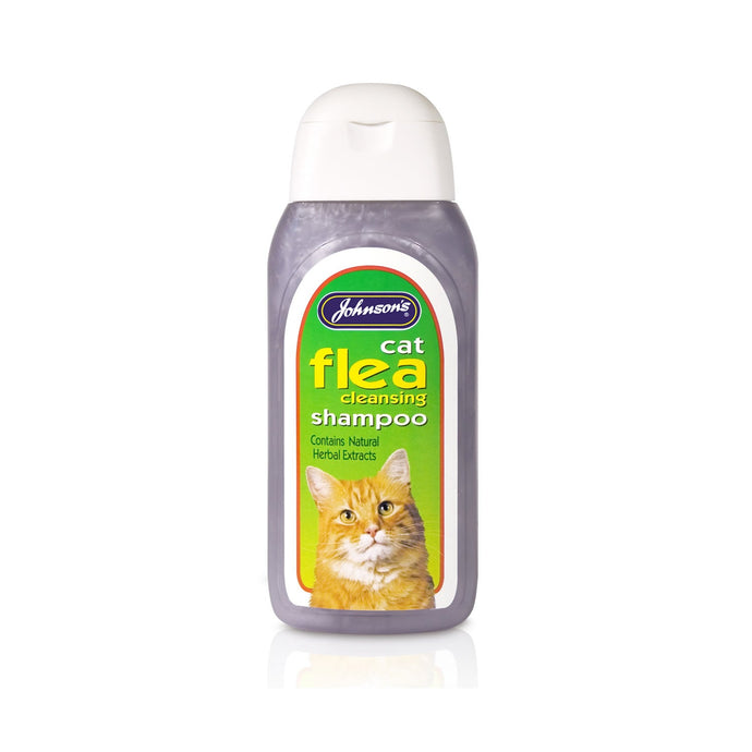 Johnson's Veterinary Cat Flea Cleansing Shampoo - Ashurst Equestrian & Country