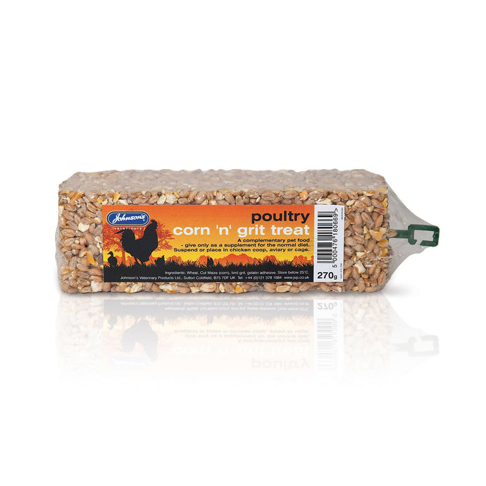 Johnson's Veterinary Poultry Corn 'N' Grit Treat - Ashurst Equestrian & Country