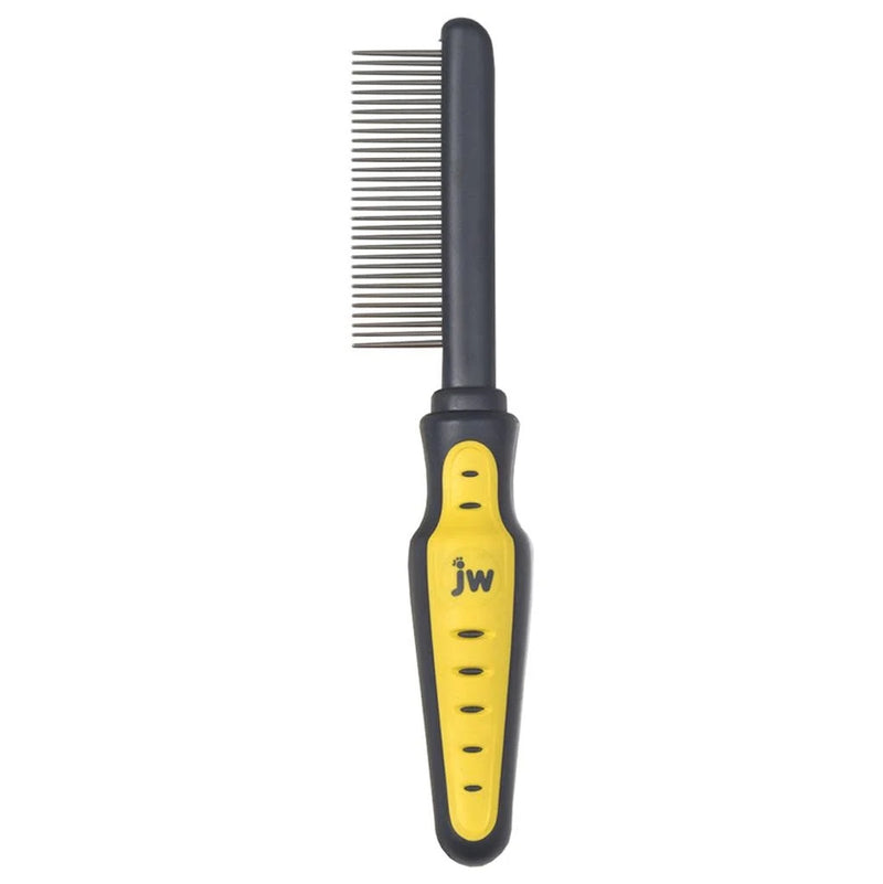 Load image into Gallery viewer, JW Grip Soft Grooming Medium Comb
