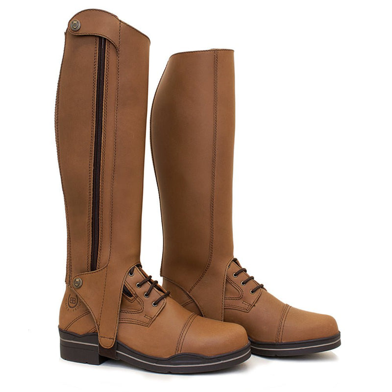 Load image into Gallery viewer, Kentucky Half - Chaps - Mocha - Ashurst Equestrian &amp; Country
