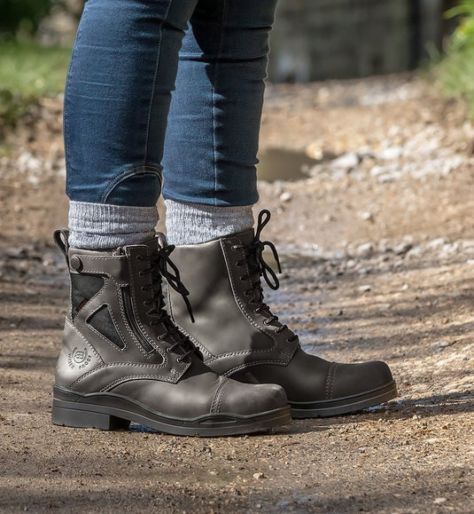 Kentucky Storm Waterproof Ankle Boots - Grey - Ashurst Equestrian & Country