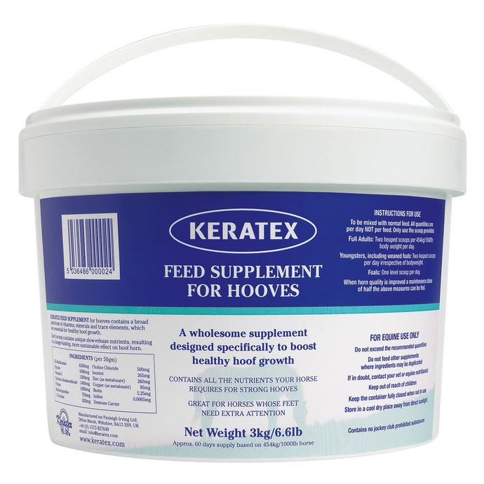 Keratex Feed Supplement For Hooves - Ashurst Equestrian & Country