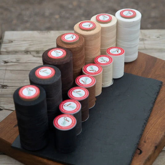 KM Elite Flat Waxed Plaiting Thread 90m - Ashurst Equestrian & Country