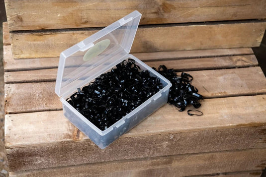 KM Elite Plaiting Bands - Tub of 1000 - Ashurst Equestrian & Country