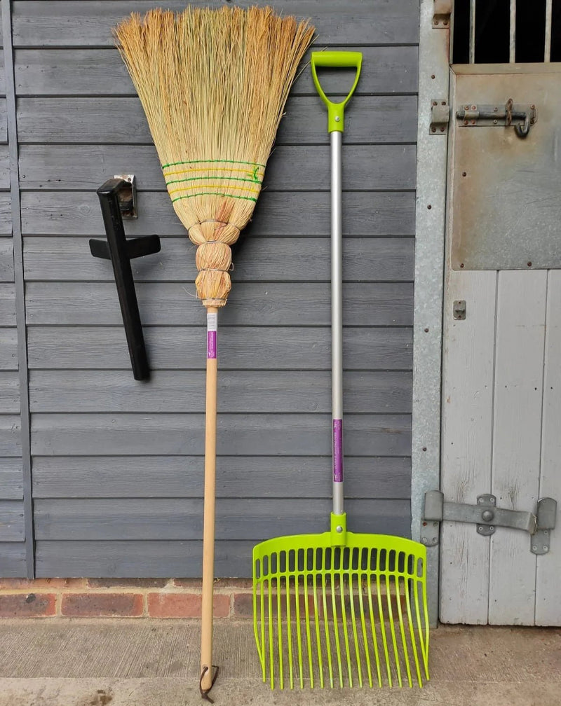 Load image into Gallery viewer, KM Elite Ultimate Corn Broom - Ashurst Equestrian &amp; Country
