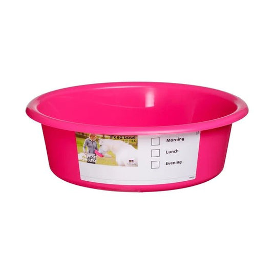 KM Elite V-Plast Feed Bowl 6L - Ashurst Equestrian & Country