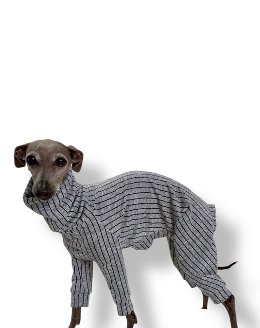 Knit Jersey Suit - Grey Stripe - Ashurst Equestrian & Country