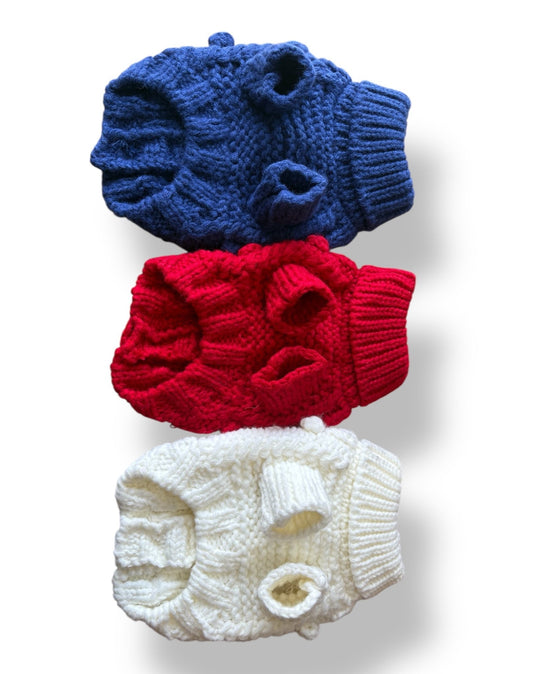 Knitted Iggy Puppy Bobble Jumper - Ashurst Equestrian & Country