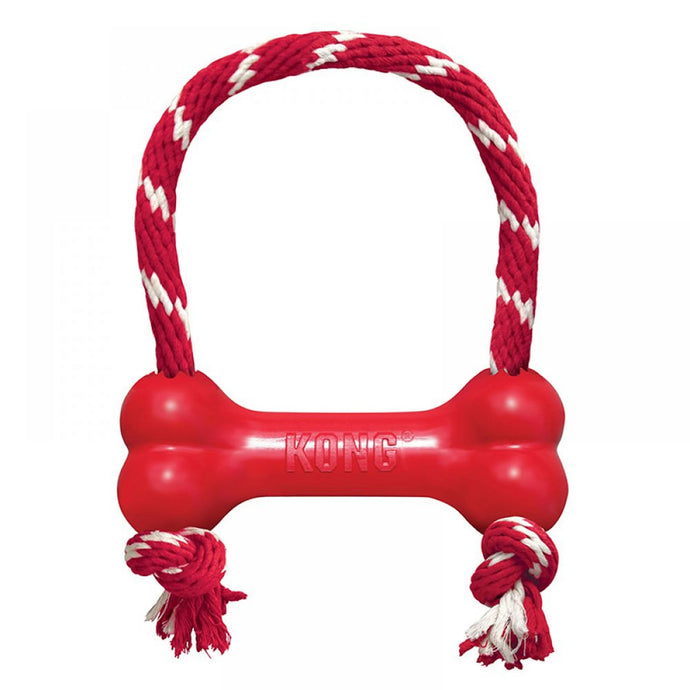 Kong Goodie Bone With Rope - Ashurst Equestrian & Country