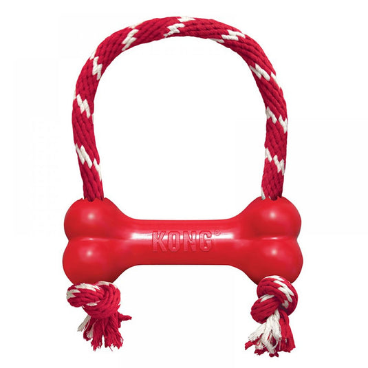 Kong Goodie Bone With Rope - Ashurst Equestrian & Country