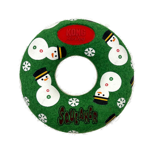 Kong Holiday Airdog Donut Green - Ashurst Equestrian & Country