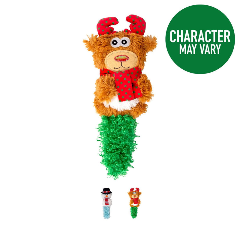 Load image into Gallery viewer, Kong Holiday Cat Crackles Santa Kitty Candy Cane Poncho - Ashurst Equestrian &amp; Country
