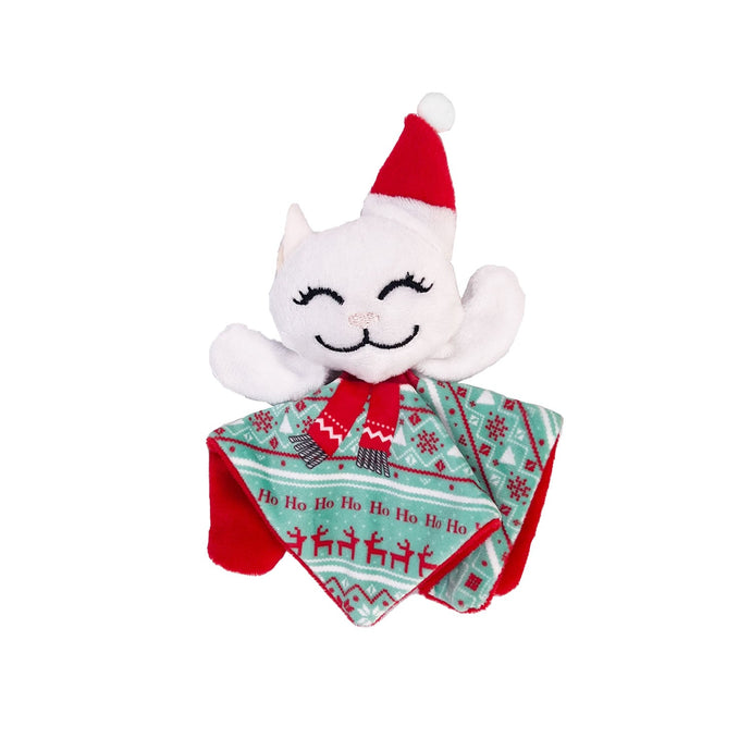Kong Holiday Cat Crackles Santa Kitty Reindeer Poncho - Ashurst Equestrian & Country