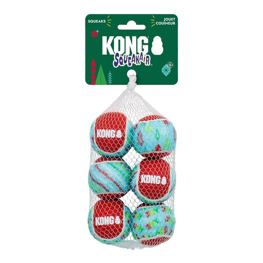 Kong Holiday Squeakair Tennis Balls - Ashurst Equestrian & Country